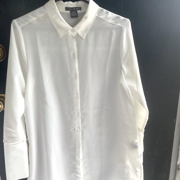 White casual blouse - Picture 1 of 5